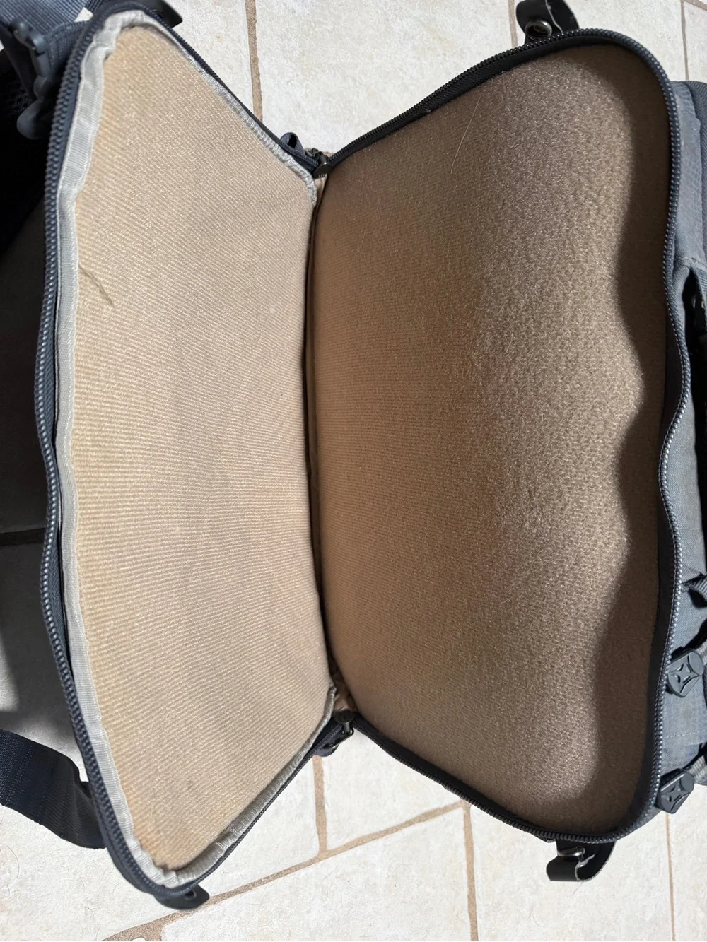 VERTX Black Tactical Messenger Bag — Everyday Carry